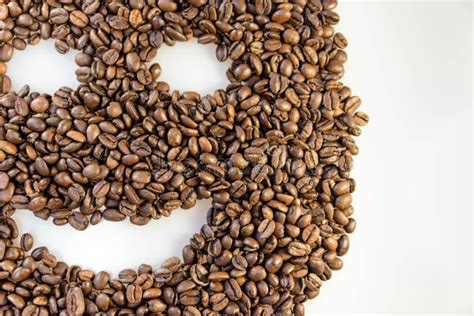 Coffee Beans Smiley Face Stock Photo Image Of Espresso 84651690