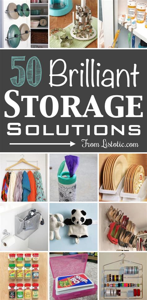 50 Brilliant Easy And Cheap Storage Ideas Lots Of Tips And Tricks