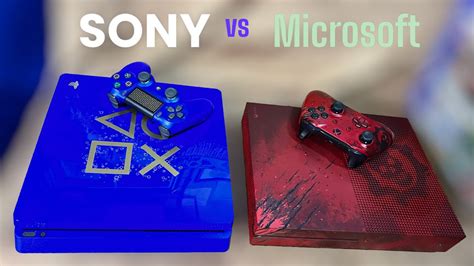 Ps4 Slim Vs Xbox One Slim Cuál Es Mejor Youtube