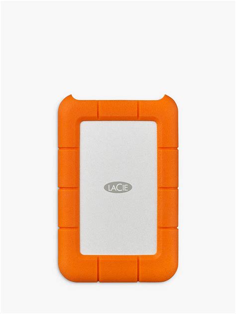 Lacie Rugged External Hard Disk Drive 1tb Usb Type C Orange