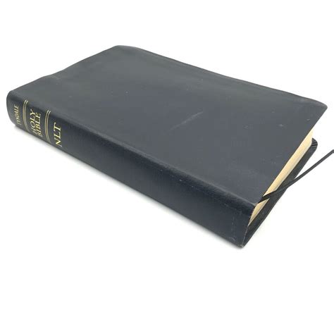 Holy Bible Nlt Tyndale Compact Edition Black Bonded Leather Compact