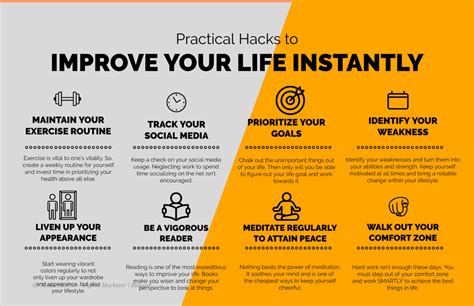 Improve Your Life Instantly - 8 Practical Hacks That Work ...