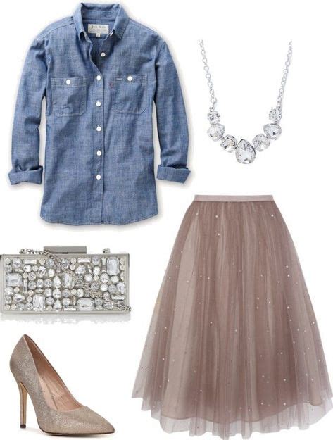 6 Fabulous Outfits For Women Over 40 Fashion Tulle Skirts Outfit Denim Party