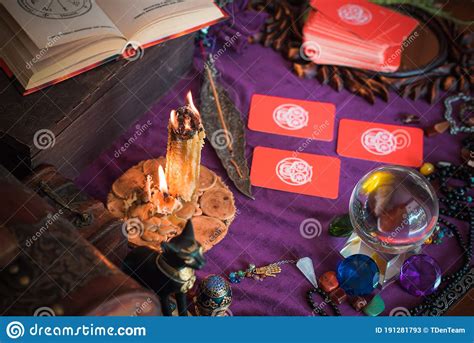 Magical Stuff, Old Magic Concept, Spells and Prediction Stock Image