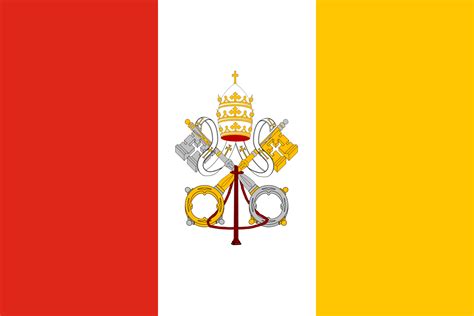 A Tricolor Version Of The Papal States Flag I Found Rcatholicvexillology
