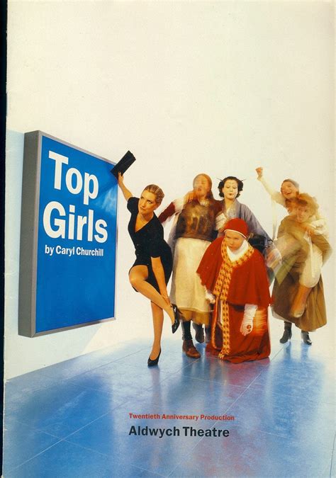 Top Girls By Caryl Churchill Aldwych Theatre Programme Refb1527 Caryl
