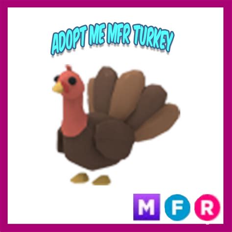 Adopt Me Mfr Turkey Mega Neon Fly Ride Cheap And Fast Etsy