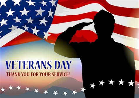 Premium Vector Veterans Day Holiday Banner