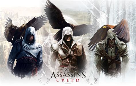 Обои Eagle Assassin s Creed Эцио Аудиторе да Фиренце Altair Альтаир