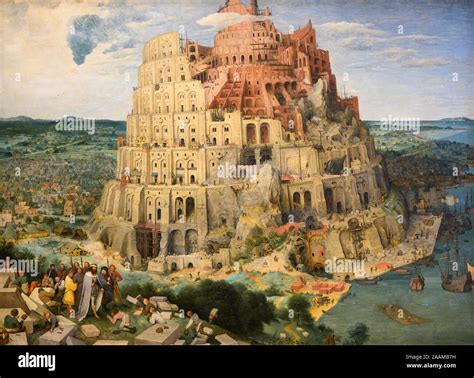 La Tour De Babel 1563 De Pieter Bruegel Ou Brueghel Aussi De