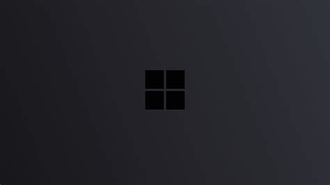 2560x1440 Windows 10 Logo Minimal Dark 1440p Resolution Wallpaper Hd