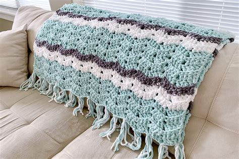 Chevron Crochet Blanket Feature Chevron Crochet Blanket Pattern