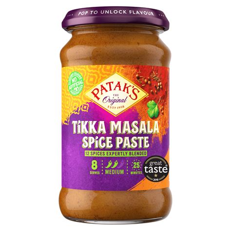 Tikka Masala Cooking Pastes G Votre Pote Age