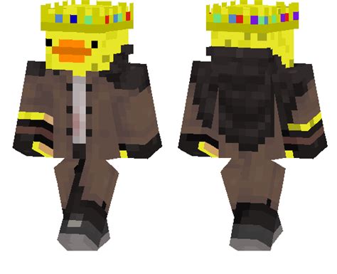 Pogtopia Duck W Crown Minecraft Pe Skins