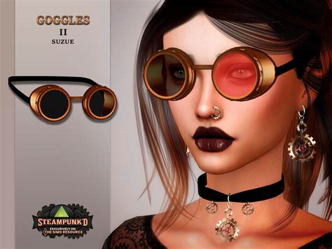 The Sims Resource Steampunked Goggles Ii