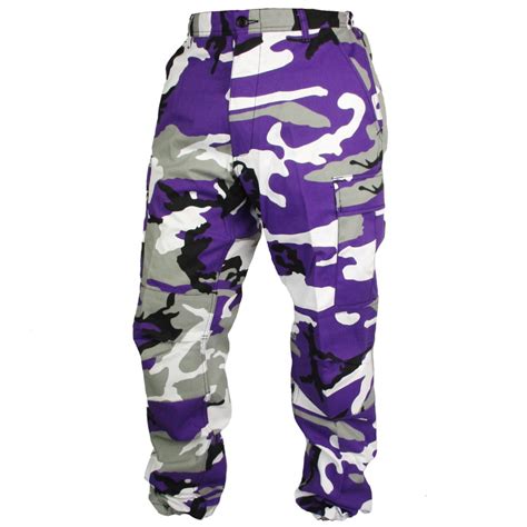 Tactical Camouflage Bdu Pants Purple Army And Outdoors