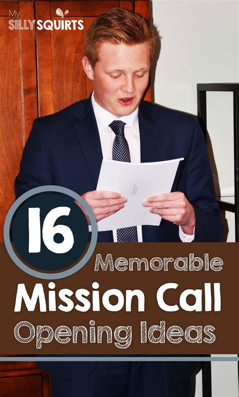 16 Memorable LDS Mission Call Opening Ideas | Mission call, Lds mission