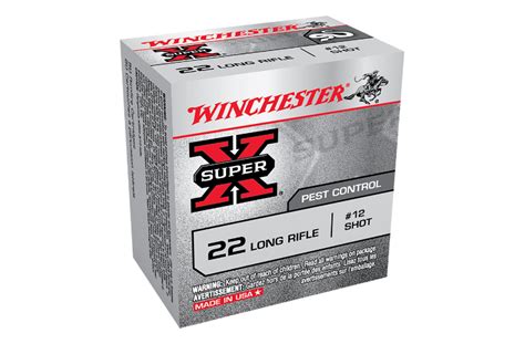 Winchester Super X Rat Shot 22lr 12 Shot Suffolk Sports Lismore