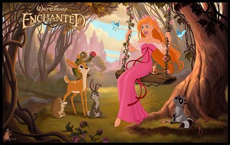 Enchanted Princess Giselle Disney Cartoon Hd Wallpaper Peakpx