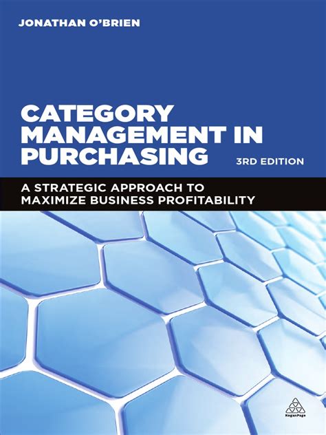 Category Management In Purchasing Sample Chapter Pdf Procurement