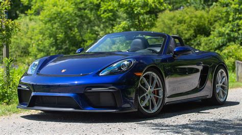 2021 Porsche 718 Boxster Spyder Review There Is Joy Still Left In Driving