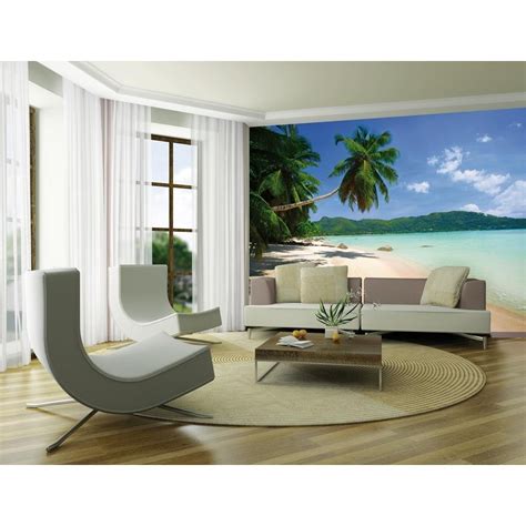 1 Wall Dream Beach Tropical Palm Tree Mural 315 X 232m