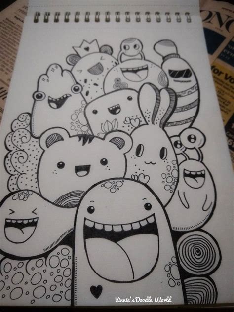 Cute Doodle Art Writing