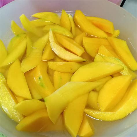 Jika ingin menyamarkan jerawat, gunakanlah. Cara Buat Jeruk Mangga Asam Boi Guna Mangga Mekar, Sesuai ...