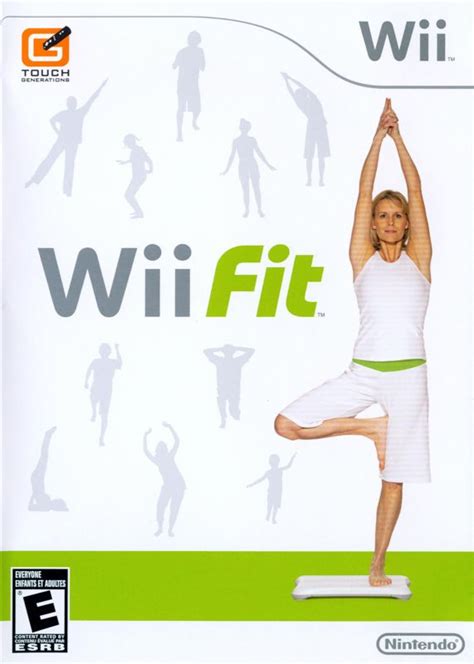 Wii Fit 2007 Wii Box Cover Art