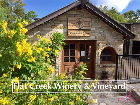 Flat Creek Winery And Vineyard We Arrived Just In Time There Was A