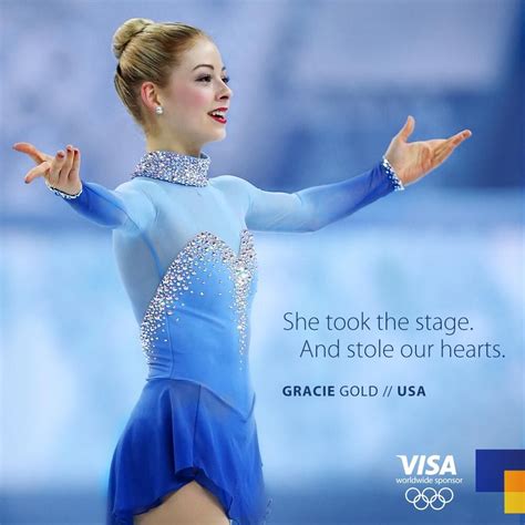 She Took The Stage And Stole Our Hearts Gracie Gold Sochi 2014