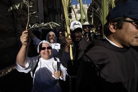 Palm Sunday In Jerusalem Middle East Monitor