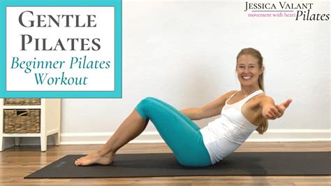 Gentle Pilates Minute Pilates For Beginners Workout Youtube