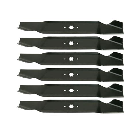 6 Usa Mower Blades® High Lift For Cub Cadet 742 04126 942 04126 42