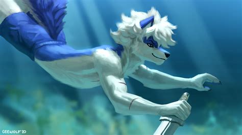 My First Underwater Pic Finished A Couple Minutes Ago 3 R Furry