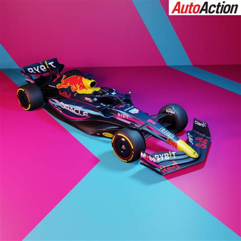 Red Bull Reveal Fan Designed Miami Car Auto Action