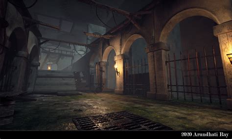 Artstation Prison Unreal Engine