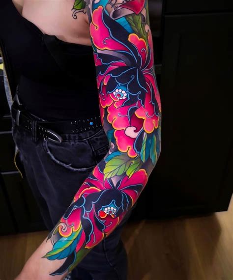 Japanese Ink On Instagram Incredible Japanese Tattoo Sleeve By