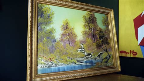 You Can Buy Bob Ross First ‘joy Of Painting Work But Itll Cost You