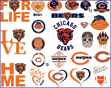Chicago Bears Logo Svg Cut Files