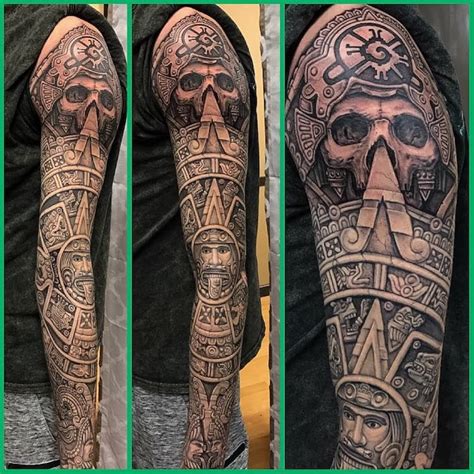 50 of the best aztec tattoos tattoo insider aztec tattoo mayan tattoos aztec tattoos