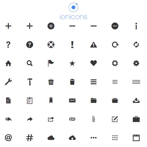 14 Free Icon Fonts For Web Designers