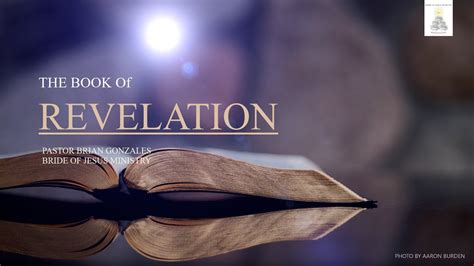 The Book Of Revelation Bible Study Chapter 1 Youtube