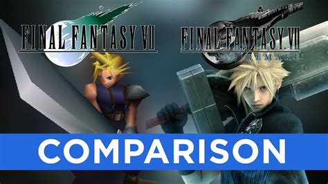 Final Fantasy Vii Remake Comparing The First 9 Minutes To The