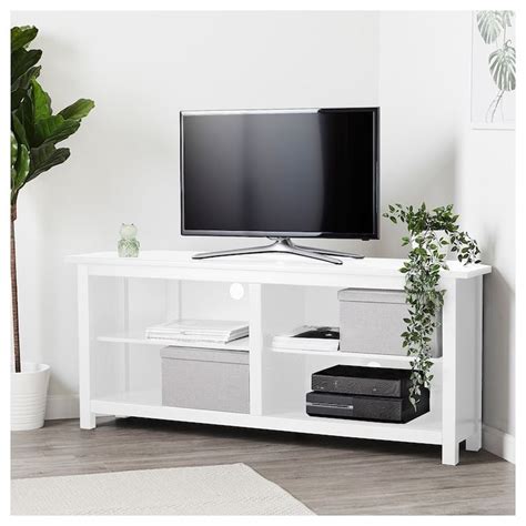 Hemnes Corner Tv Bench White 57 78x24 Ikea Living Room Tv Stand