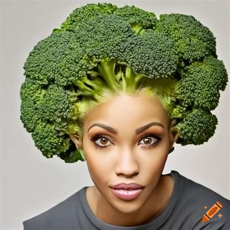 Broccoli Hairstyle On Craiyon