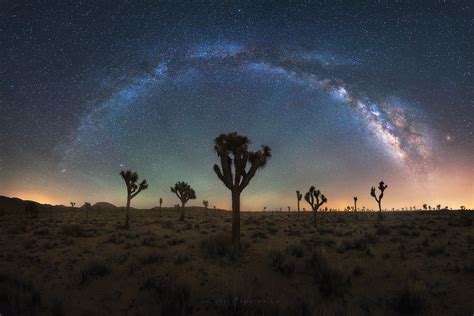 In other words, to find the right shooting spot and right date and. Joshua Tree Milky Way Panorama - Michael Shainblum Photography