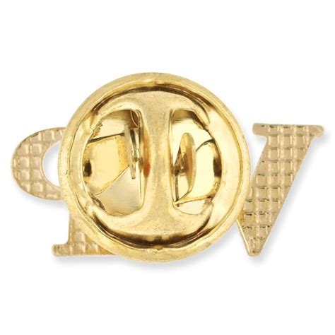 Pinmarts Gold Plated Vip Very Important Person Lapel Pin Read More