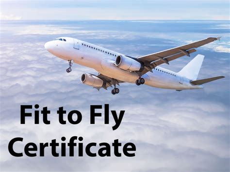 Covid 19 Pcr Fit To Fly Certificate