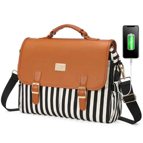 Lovevook Laptop Bag For Women Large Computer Bags Cute Messenger Bag B